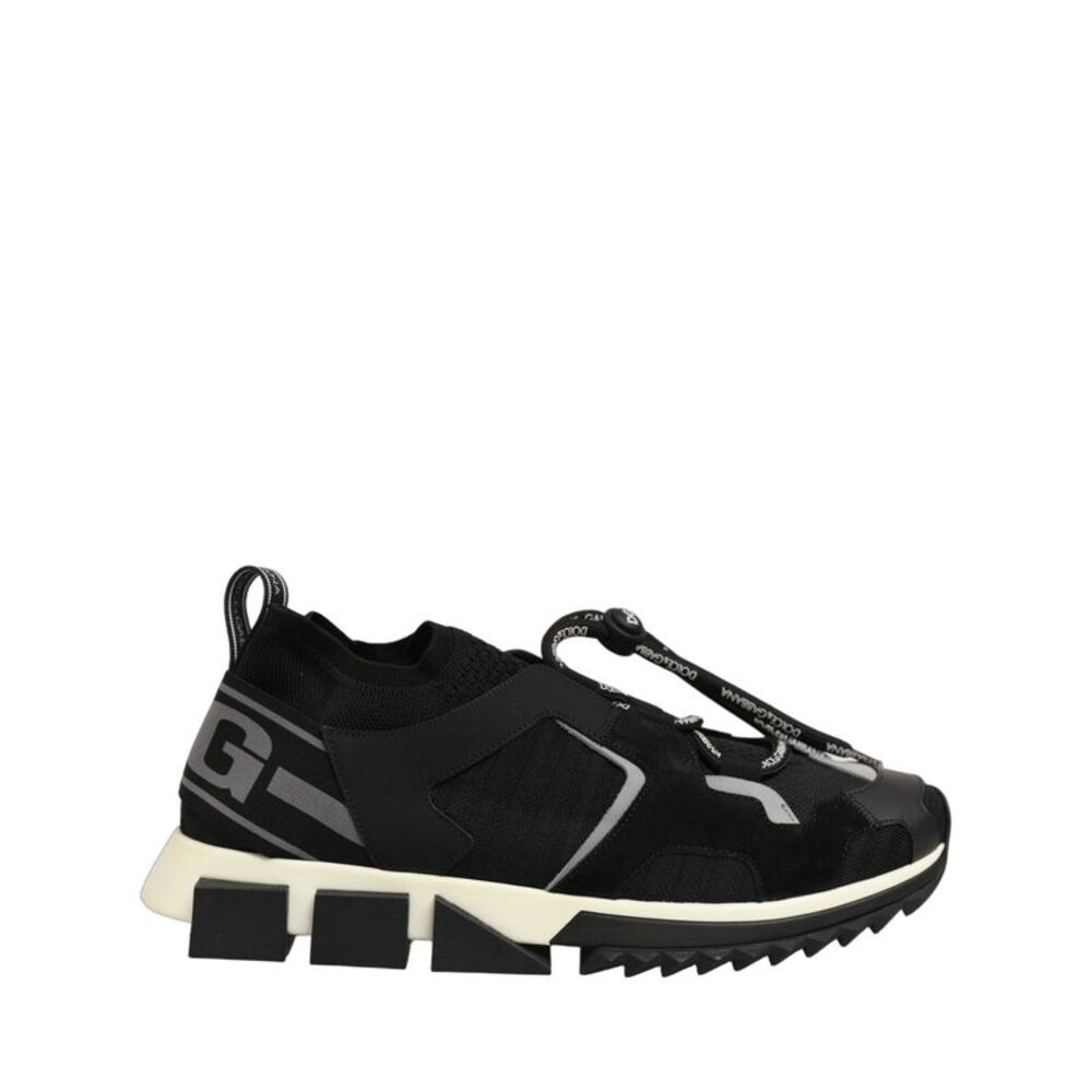 Dolce & Gabbana Shoes Black Sorrento Trekking Sneakers Men's Men